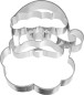Mobile Preview: Birkmann Ausstecher Weihnachtsmann Gesicht 10,5cm Edelstahl