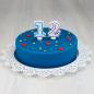 Mobile Preview: Mit den Geburtstags Kerzen von Dekoback lassen sich die Zahlen direkt auf die Torte setzen. Dank des Tropfschutzes berührt das heiße Wachs nicht die Torte!