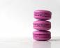 Preview: mit dem natürlichen Farbpulver auf Obst-, Gemüse- und Pflanzenbasis lassen sich die Macarons Pink färben.
