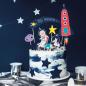 Preview: Weltraum Fahrt Cake Topper