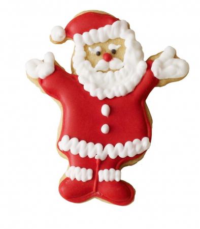 Birkmann Ausstecher Santa Claus Weihnachtsmann 8cm Edelstahl