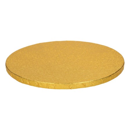 Cake Board - 12 mm Stärke - Ø30 cm - Gold