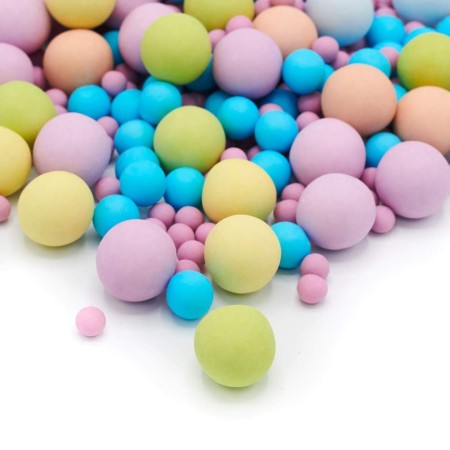Happy Sprinkles Bubble Gum Shokokugel Mix in drei verschiedenen Größen
