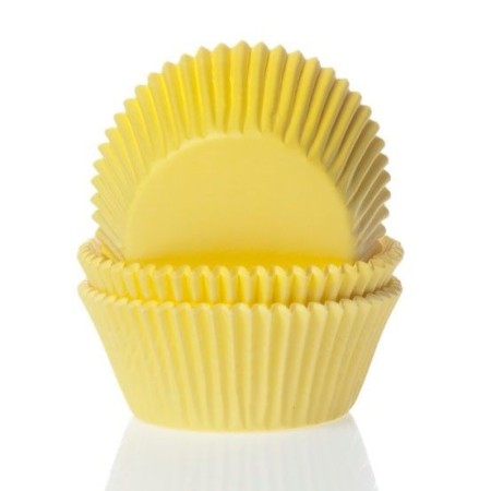 Muffinförmchen - Mini - Gelb - 60 Stück