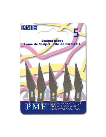 Ersatzklingen - Skalpell - für Messer mit Klinge PME Modellierwerkzeug