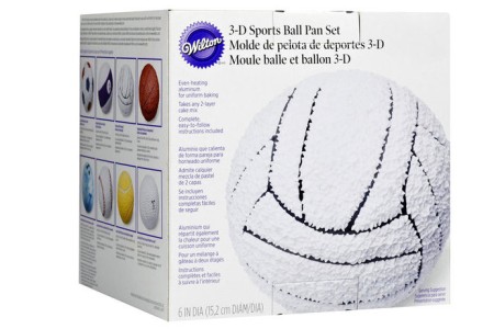 Wilton Sports Ball Backform Kugelbackform 15 cm