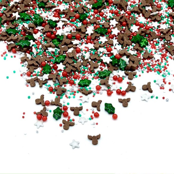 Red Nose Streusel Mix Weihnachten Happy Sprinkles