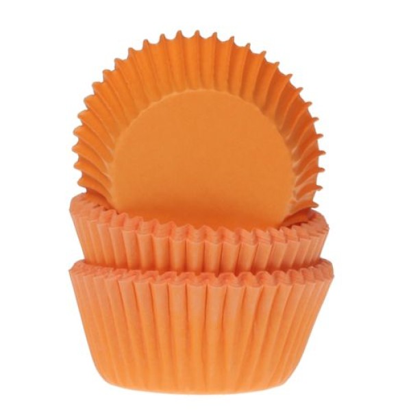 Muffinförmchen - Mini - Orange - 60 Stück