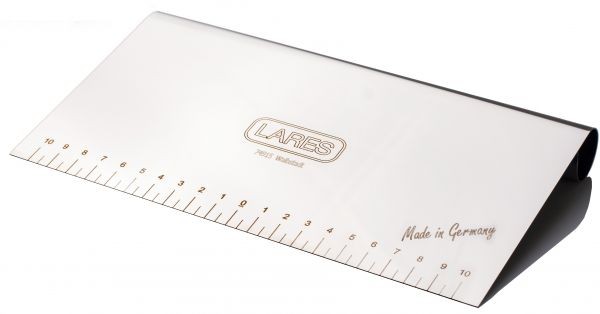 Lares Teigkarte Teigmesser aus Edelstahl 22 cm
