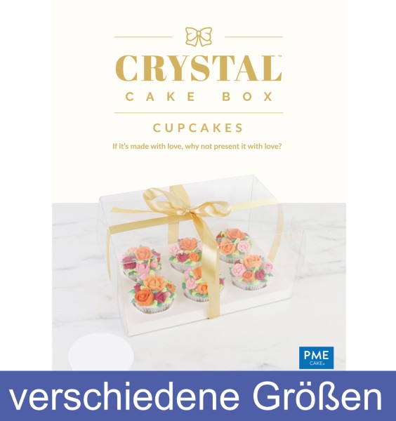 PME Crystal Cupcake Box.